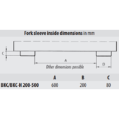 Skip Container Up To 5000L Side Pivot Tipper BKC-model