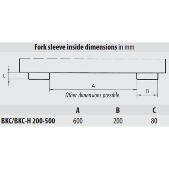 Skip Container Up To 5000L Side Pivot Tipper BKC-model