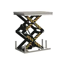 Stationary Electrical Lifting Table, 2 ton, with Double Scissors up to 1780 mm