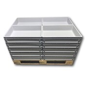 Eurobox 60x40x12 cm open handle crate Container