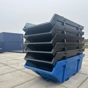 Skip Waste Container 6 cbm with froks pockets  - CE