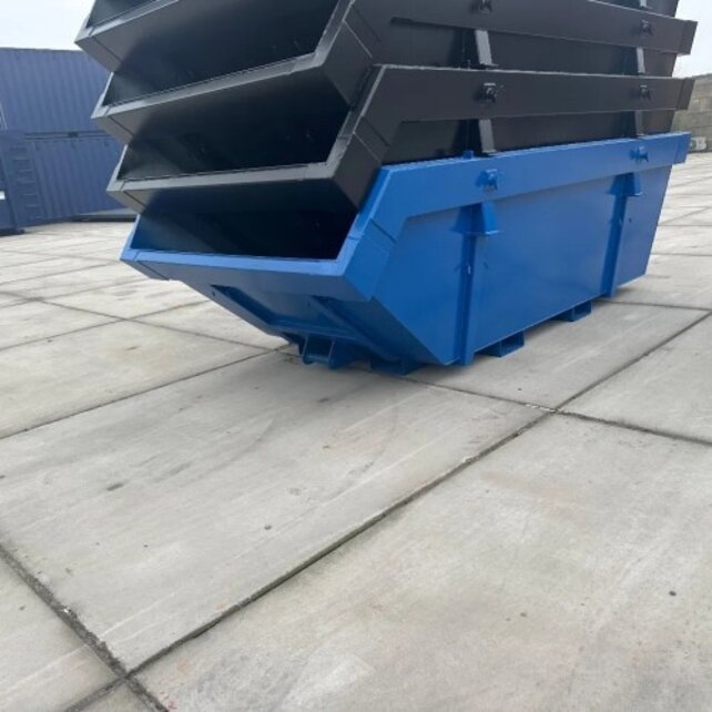 Skip Waste Container 6 cbm with froks pockets  - CE