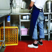 Sanitop™ Red Rubber Mat – Slip Resistant & Anti-Fatigue