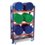Salesbridges Drum rack shelves with sump tray 6 x 200 liter drums horizontal