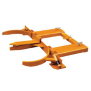 Double Drum Grab for Steel Barrel Clamp Lifter for  Forklift