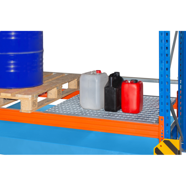 Environmental Racking UR Series – Spill Containment Storage for Drums & IBCs