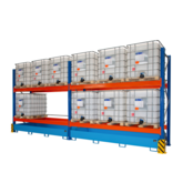 Environmental Racking UR Series – Spill Containment Storage for Drums & IBCs