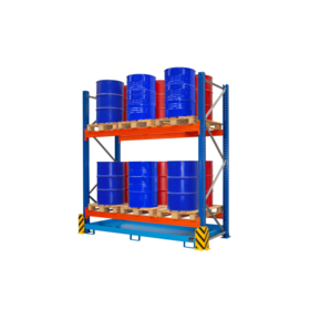 Environmental Racking UR Series – Spill Containment Storage for Drums & IBCs