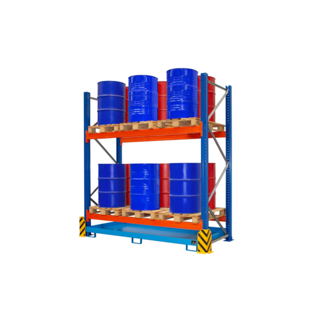 Environmental Racking UR Series – Spill Containment Storage for Drums & IBCs