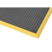 Diamond Flex Anti-Fatigue Workstation Mat  Black/Yellow