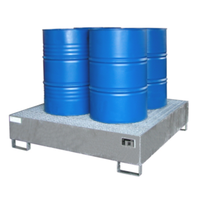 Sump Trays For Drums and IBC – Heavy-Duty Steel Spill Containment
