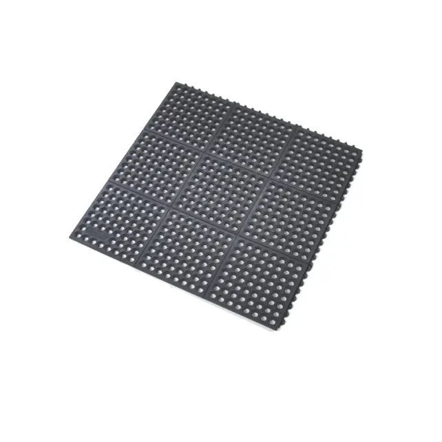 Cushion Ease™ Nitrile FR Modular Mats Black