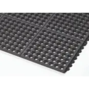 Cushion Ease™ Nitrile FR 650SFR Notrax modular mats Black