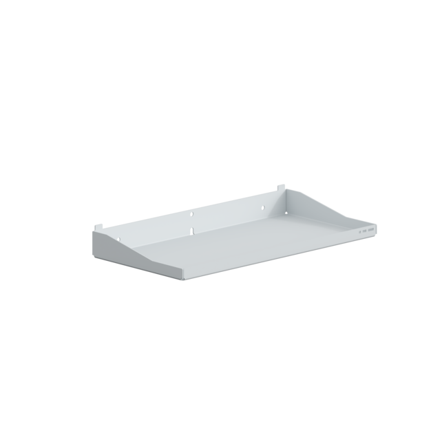 Steel Shelf for Grab Container Rails & Uprights – Epoxy-Coated