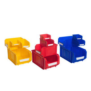Grab Containers – Multi-Color Modular Bin Sets