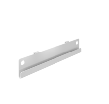 Mini-Rail for Hooking Grab Containers on Perforated Panel