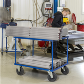 Trolley 1200×680×934 mm – 500 kg Capacity | 2 Shelf Heavy Duty Cart