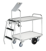 Order Picking Shelf Trolley Roll container e-commerce 130x62x171cm - Copy