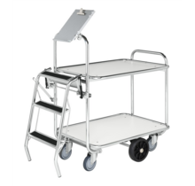 Order Picking Shelf Trolley Roll container e-commerce 130x62x171cm - Copy