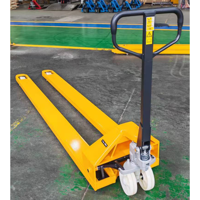 Heavy-Duty Hand Pallet Truck - 3000kg Capacity, 2500mm Forks