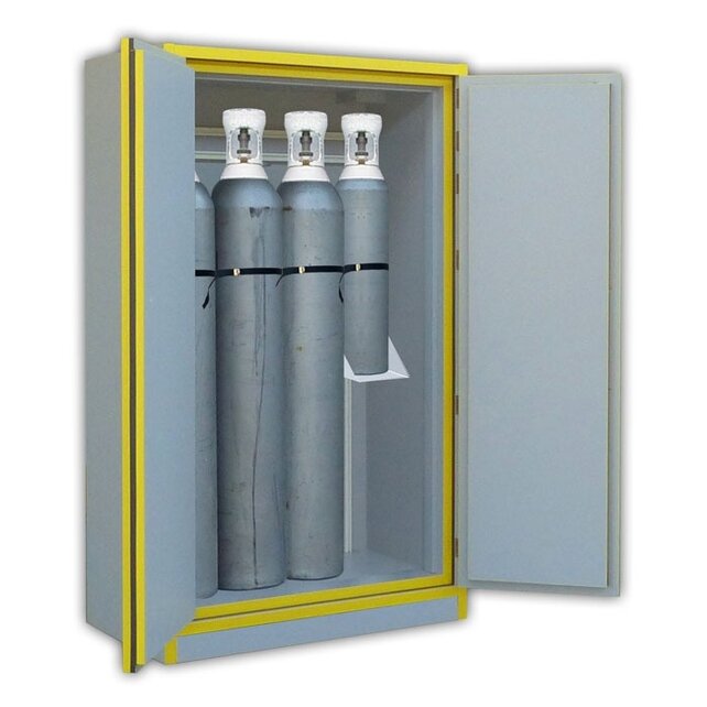 Gas Cylinder Safety Cabinet – 30 Min Fire Resistance, 2 Doors, 4 B50 Bottles