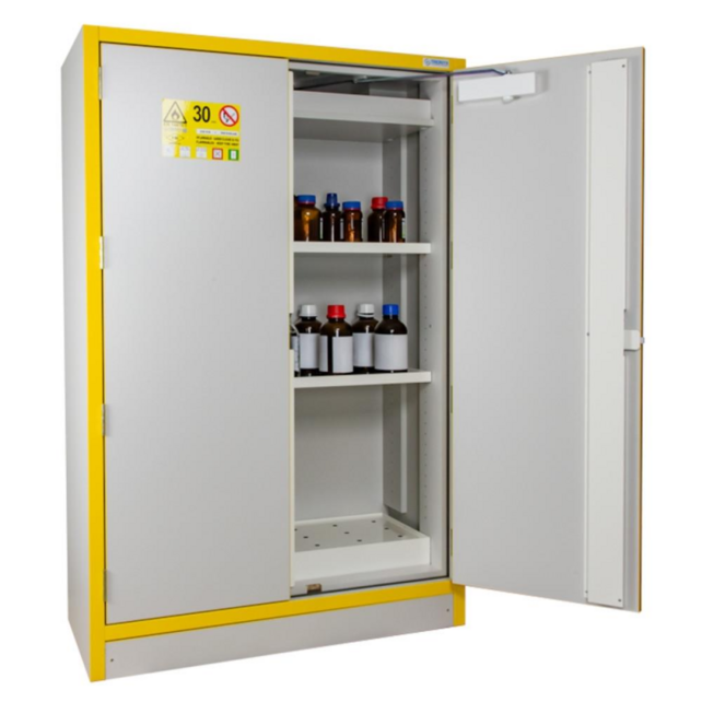 Safety Cabinet for Flammable Liquids 1731x1092x457 mm – 30 Min Fire Resistance, 2 Doors