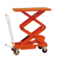 Salesbridges Double Scissor Lift Truck on Wheels - 800kg Capacity, Height up to 1410mm, Platform 1010x520mm