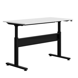 Electrically Adjustable Workbench REGLO – 140 kg Load Capacity, Plywood or Melamine Top