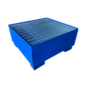 Sump Tray 200L Drum Steel Spill Containment pallet volume 200 Liter