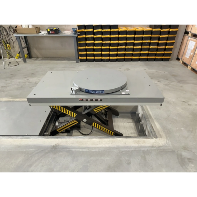 Steel Turntable for lifting tables  Diameter 800 & 1000 mm– 2000 kg Capacity Steel Turntable for lifting tables  Diameter 800 & 1000 mm– 2000 kg Capacity