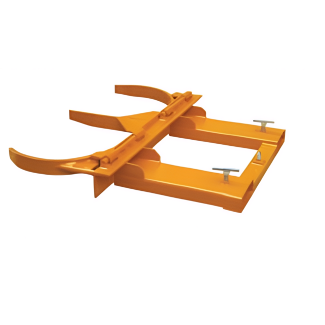 Double Drum Grab for Steel Barrel Clamp Lifter for  Forklift