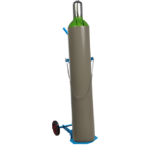 Gas Cylinder Trolley For  Single Cylinder