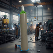 Gas Cylinder Trolley For  Single Cylinder