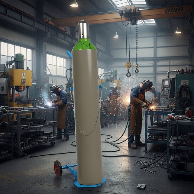 Gas Cylinder Trolley For  Single Cylinder