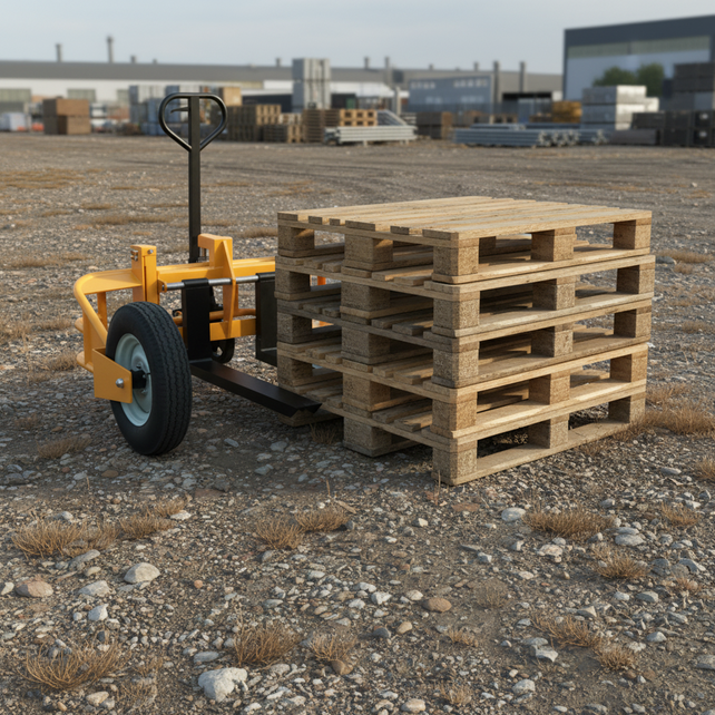 Rough Terrain Pallet Truck 1250 kg capacity
