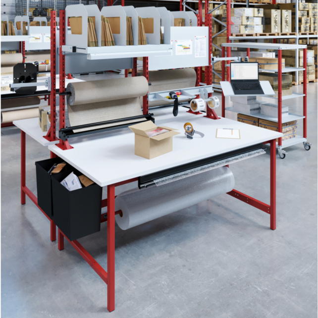 PTH Ergo Workbench 500kg – Heavy-Duty Fixed Height Industrial Table | Salesbridges