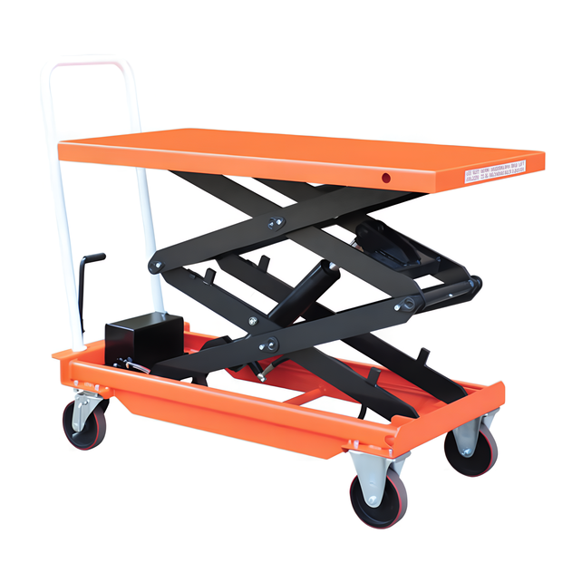 Mobile Lifting Table 1220x610, Capacity 680 Kg Max Lifting Height 1500 mm