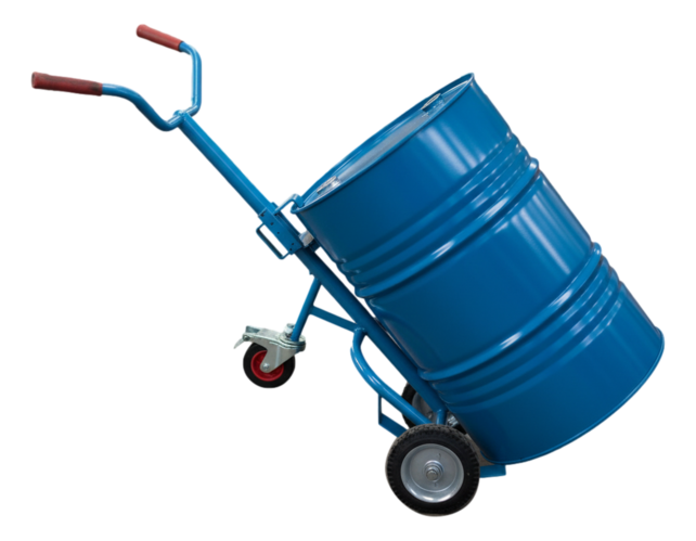 Drum Truck Max Load 400 Kg - 3 wheels Ergonomic