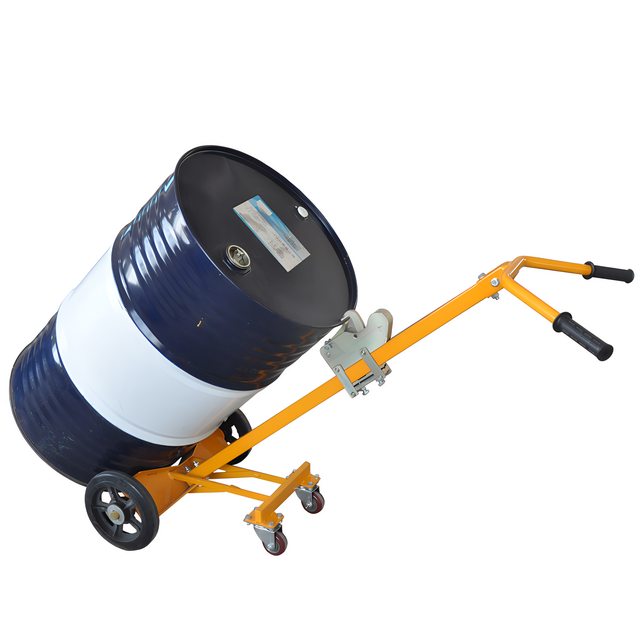 Drum Truck - 450kg Steel Drum Handler - Yellow