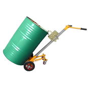 Drum Truck - 450kg Steel Drum Handler - Yellow