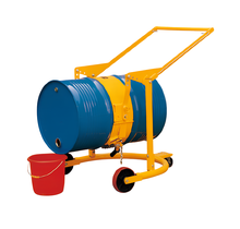 Trolley for Steel Drum 55 Gallons Lift and Turn with Pneumatic Spring,