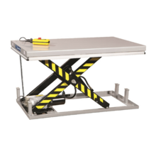 Stationary lift table 2200x1500mm 6000kg, lift range 400–1600mm