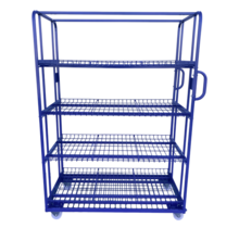 Order Picking Roll container 130x65x190cm e-commerce shelf trolley