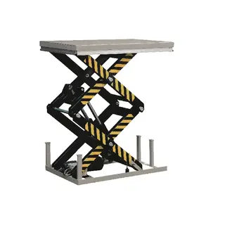 Stationary Electrical Lifting Table, 1700x1200 mm, 4 ton, with Double Scissors up to 2050 mm