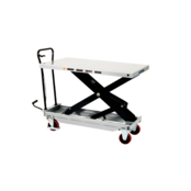 Mobile Lift Table 1200x800mm, EUR-pallet-sized platform, 500kg, Lifting Height 370–1150mm