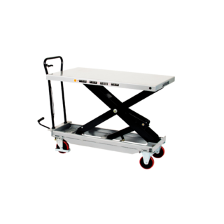 Mobile Lift Table 1200x800mm, EUR-pallet-sized platform, 500kg, Lifting Height 370–1150mm