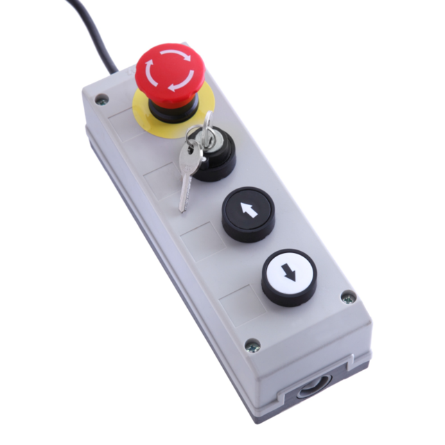 Stationary Lifting Table 2000 Kg - Platform 1300 mm x 800 mm, Yellow