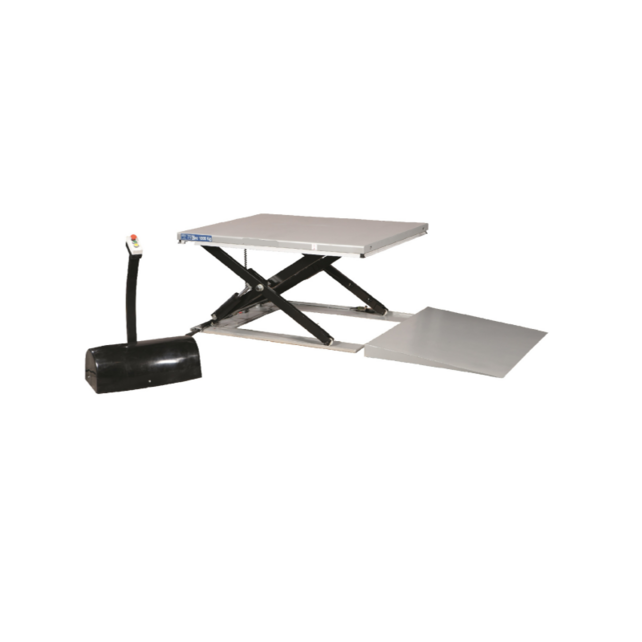 Stationary Low Profile Lift Table 1600×1000mm, 1500kg – Lifting Height 105–870mm
