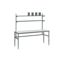 Packing Table S 2000x800mm Laminate | Height Adjustable Industrial Packing Workbench 300kg