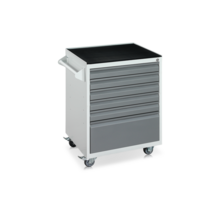 Workshop Trolley with 6 Drawers | Lockable Tool Trolley 200kg Load